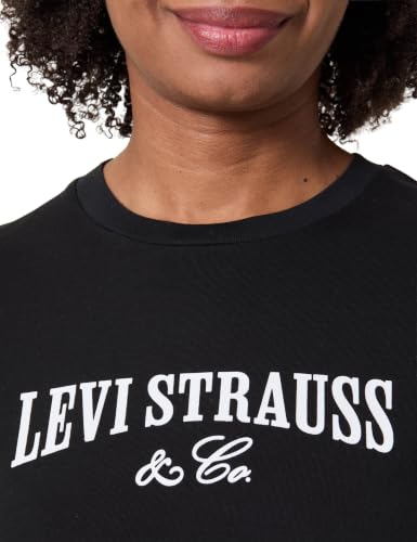 Levi's Damen The Perfect Tee T-Shirt, Garment DYE Mineral Black, XL – Ansicht 2