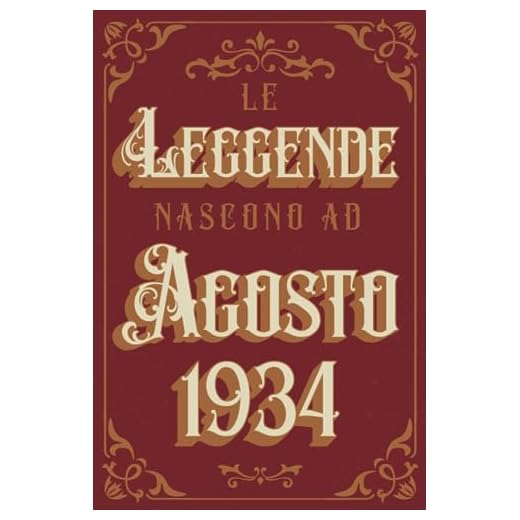 Le Leggende Nascono Ad Agosto 1934: Idea regalo originale e divertente di 89 anni per donne e uomini. Taccuino a righe