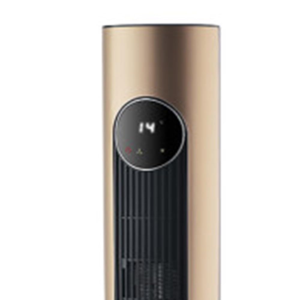 Akunadecor - Ceramiczny Termowentylator Pionowy 2000w Złoto Z Pilotem
