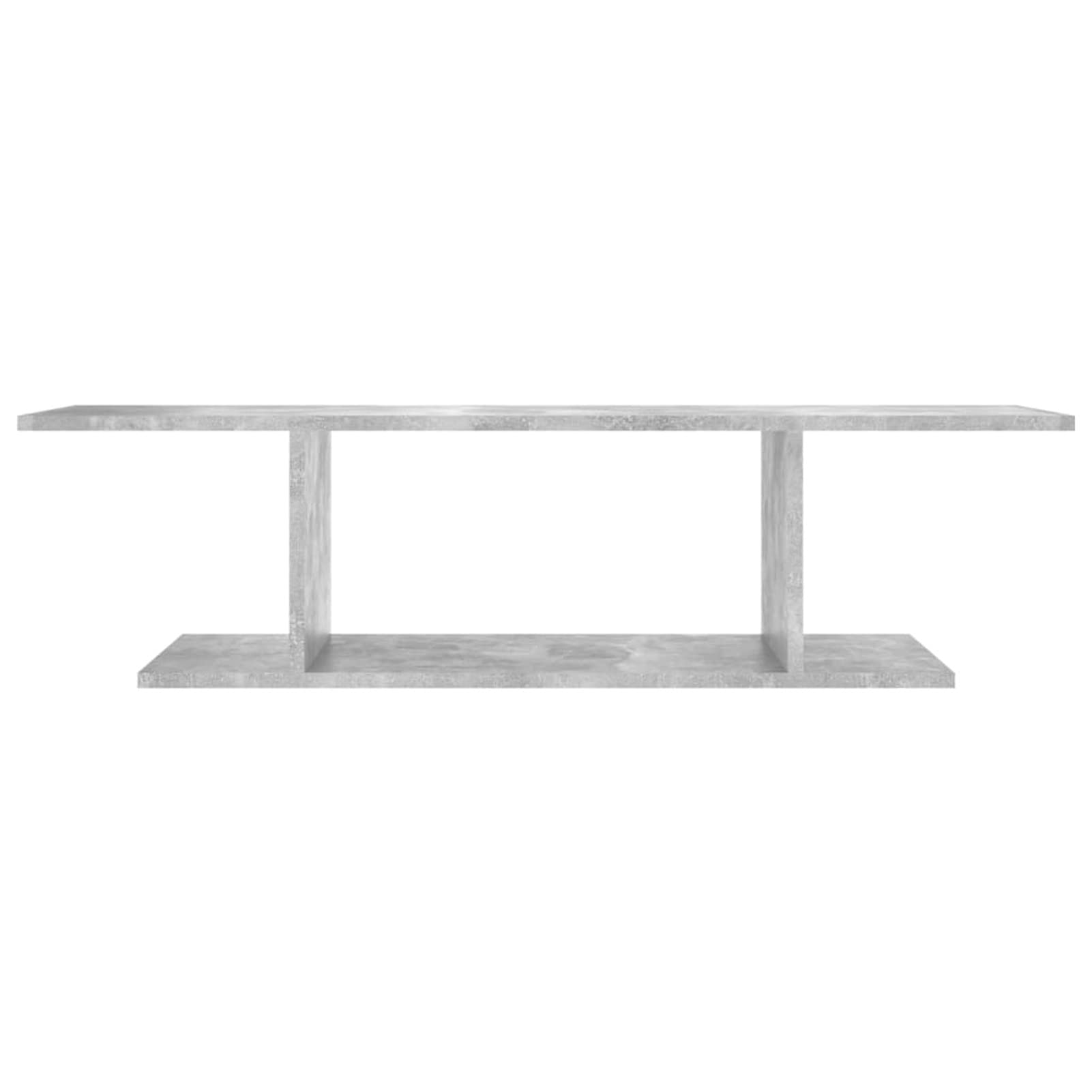 Armadietto a Parete per TV Grigio Cemento 103x30x26,5 cm,Armadietto da Parete per TV,Pareti Attrezzate,Mobile TV Soggiorno Moderno