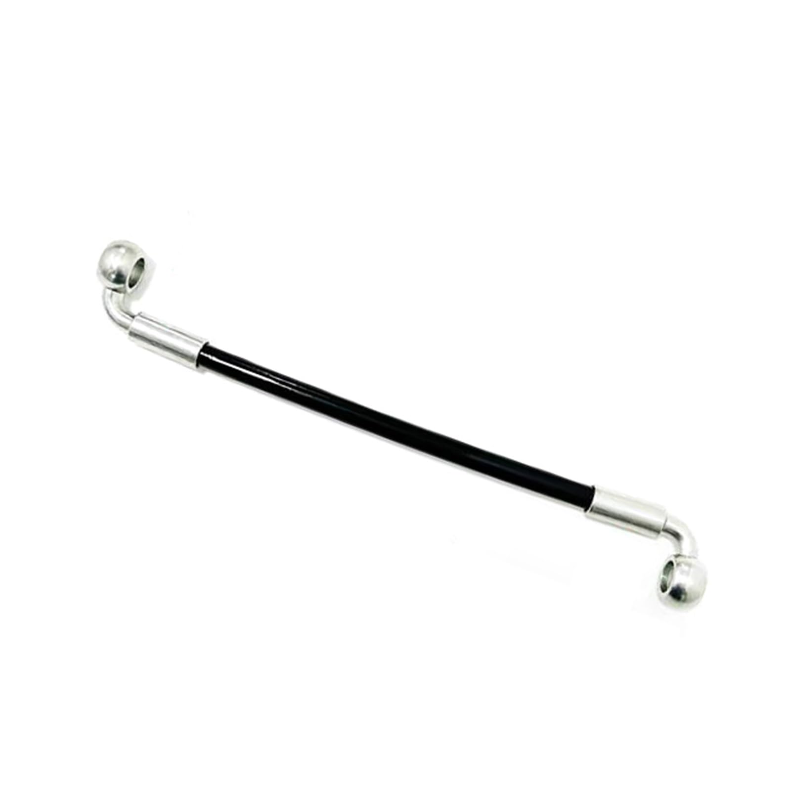 Motorbike Brake Line 90°-90° Motorcycle Braided Hydraulic Brake Cable Oil Hose Line Pipe M10 Banjo 10cm-500cm Accessories(50CM)