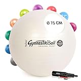 PEZZI Original Pezziball MAXAFE 75 cm mit Pumpe pearlwhite