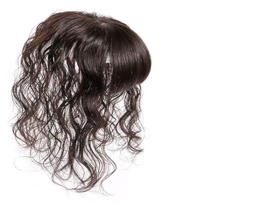 Remy Hair Toppers bouclés à clipser pour densifier les cheveux fins des femmes