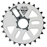 Black Ops Micro Drive Dual Core UL BMX Chainring, 25t, White/Gray
