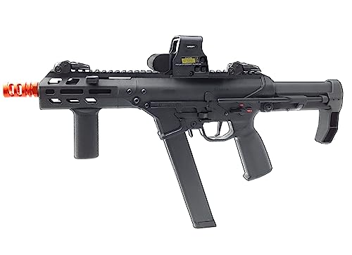 Kwa Original Airsoft Rifle Raine4 Electric Full Auto Airsoft Aeg, Full Mosfet Support | Includes Bbs, Optic, Lipo 7.4V Battery, And Digital Charger Bundle | 120 Round Magazine #TOP2