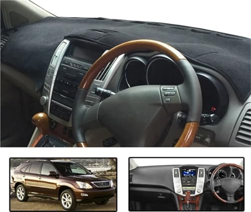 Funda interior para el salpicadero del coche Harrier 2004 y Lexus RX con acabado textil premium 3