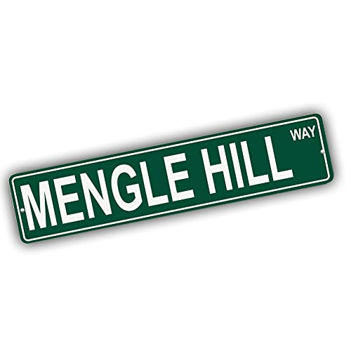 Brotherhood Aluminum Street Sign for Mengle Hill - Pennsylvania Wall Decor