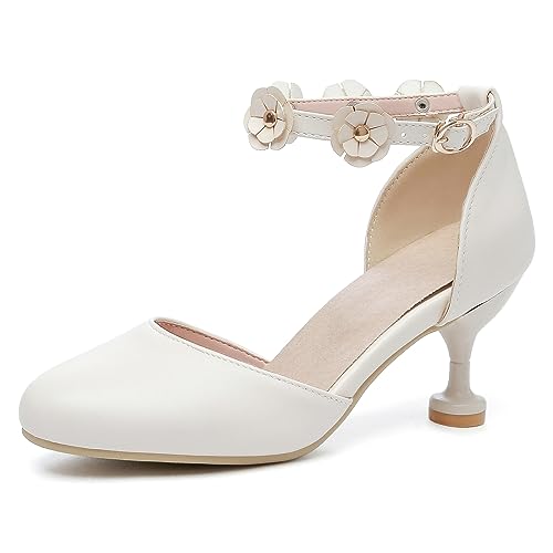 Sandales femme talons aiguilles bout rond fermé Lizoleor avec nœud robe beige