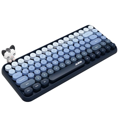 FELICON 308i Wireless Bluetooth Keyboard, Retro Typewriter...