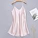 Produktbild Hochzeit Braut Brautjungfer Robe Dressing Kleid Sexy Frauen Bademantel Nachthemd Kurze Nachtwäsche Casual Flower Kimono -Pink-1-L