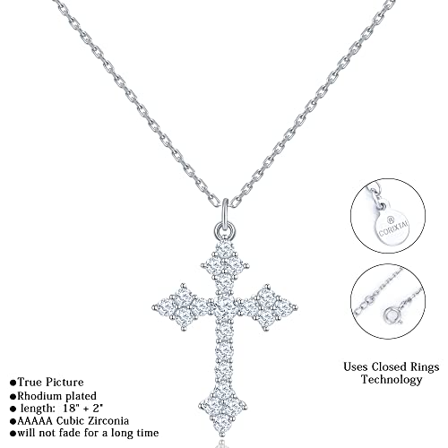 Silver/Gold Cross Jewelry - Women's Cross Necklace for Christmas & Birthday Gifts4