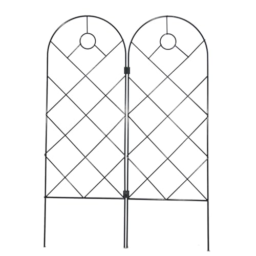 Trellis Pflanze | stapelbare Metall-Rankhilfe für Kletterpflanzen | Dekorativer Ständer für Reben und für Töpfe, DIY-Gartenspalier für den Innen- und Außenbereich