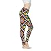 Produktbild Agroupdream Damen Mädchen Sporthose Workout Laufen Leggings Yoga Pants Gr. 33, Böhmen