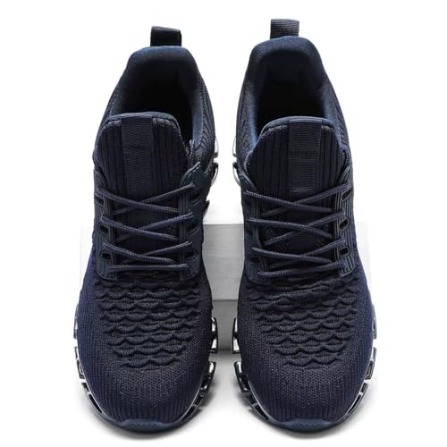 Image of Mens Slip on Walking Running Shoes Blade Tennis Casual Fashion Sneakers Comfort Non Slip Work Sport Athletic Trainer