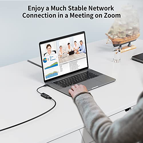 CableCreation USB C to 2.5G Ethernet Adapter, USB C 3.1 to RJ45 2.5 Gigabit LAN Thunderbolt 3, Compatible With MacBook Pro Air iPad Surface Pro 7... - Image 7