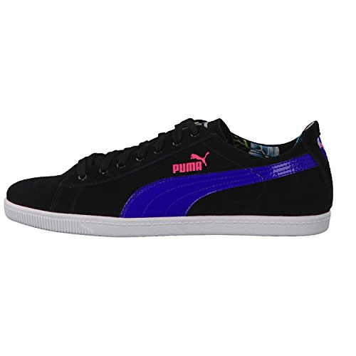 PUMA PUMA Suede Classic Dark Dreams Women's Sneakers in Black/Elektro Purple, Size 6.5