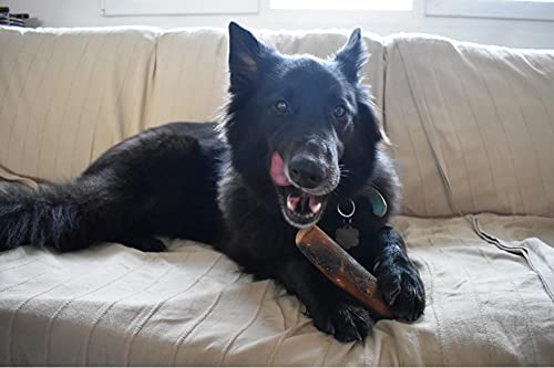 ARTISAN GIFT CO Olivenholz Kauspielzeug für Hunde 100% Natürliches (M-15 cm) 1 Stück