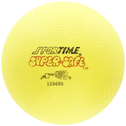 Sportime Super-Safe Playground Ball, 8-1/2 Inches, Yellow - 009590