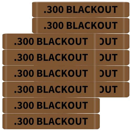 12 Pack Miaozhun .300 Blackout Magazine Marking Bands 300 BLK Magazine Caliber Identification