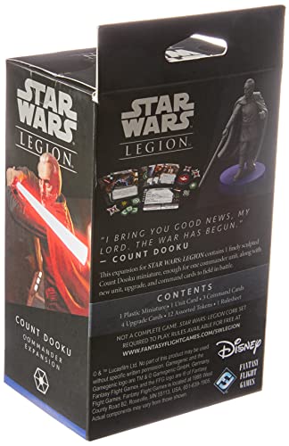 Star Wars Legion Count Dooku Commander Expansion | Two Player Battle Game | Miniatures Game | Strategy Game for Adults and Teens | Ages 14+ | Average Playtime 3 Hours | Made by Atomic Mass Games - Thumbnail 4