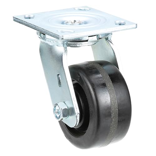 Exact FIT for Bakers Pride BKPS1022X Caster, Plate, 4", W/O Brake - Replacement Part BY MAVRIK