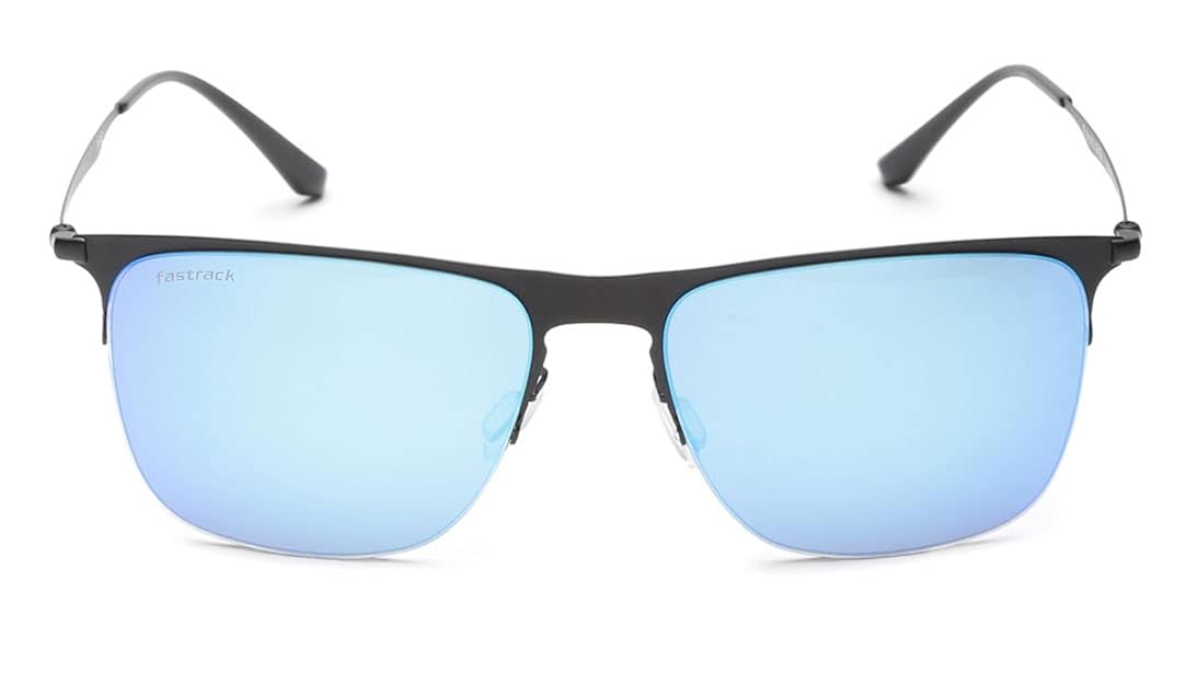 Fastrack Men's 100 UV protected Black Lens Navigator Sunglasses