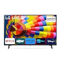 LG UHD 43'', Serie UT8000 2024, 43UT80006LA, Smart TV 4K, Ultra HD, Processore α5 Gen7, 20W, 3...