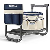 Aimerla Foldable Garden Kneeler Seat Heavy Duty...