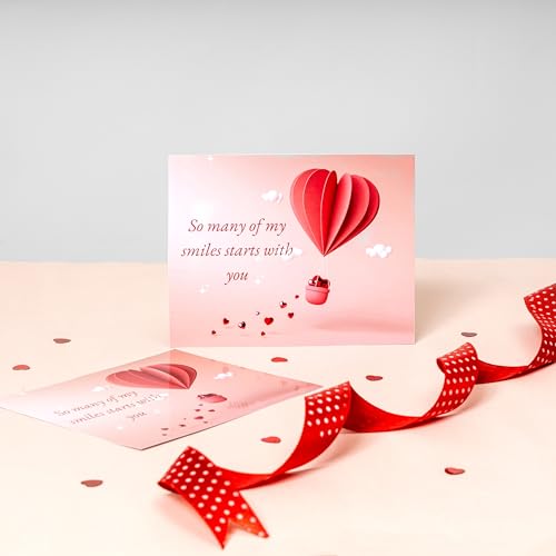 Image of Rarejoy Set of 5 Romantic Gift Hamper for Wife and Girlfriend | Crochet Flower, Mug, Love Desk Cards, Candle & Greeting Card | Gift for Women | Wedding, Valentine, Anniversary & Birthday