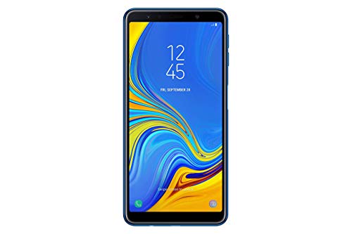 Samsung Galaxy A7 64GB 6.0in 24MP SIM-Free Smartphone in Blue (Renewed)