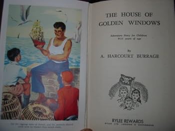 Hardcover The House of Golden Windows Book