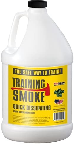 Training Smoke Fluid for Smoke Generators - Optimized for Firebase Machines (1 Gallon Quick Dissipating)