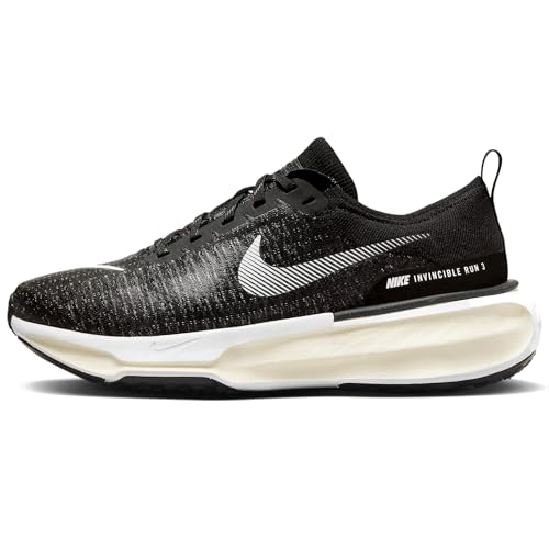 Nike Invincible 3 Men's Road Running Shoes (Extra Wide) (FN1187-001, Black/Coconut Milk/Bright Crimson) Size 7