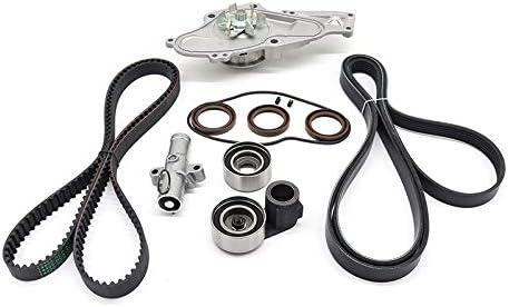 Timing Belt and Water Pump Kit Timing Belt Kit for 03-18 Honda Accord, Pilot, Odyssey, Ridgeline, Acura TL V6 Engine Rca 14400-RCA-A01