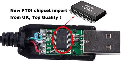 Skywatcher Telescope Control Cable FTDI USB to RJ45 Serial Converter Cable for EQ6-R AZEQ6 AZEQ5
