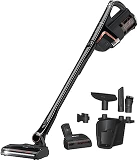 Miele Triflex HX2 Cat & Dog Vacuum Cleaner - Cordless, bagless vacuum with LED light, HEPA Lifetime Filter, compact electrobrush for pet hair and 60 min runtime, Obsidian Black colour