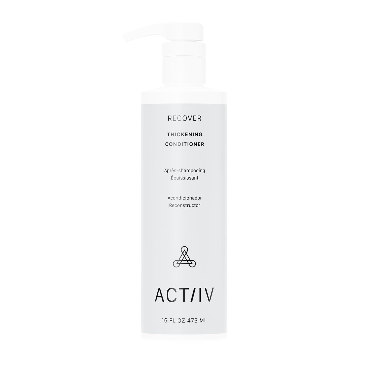 ACTIIV Recover Thickening Conditioner (Unisex) | Supports Optimal Hair Care and Recovery, Strengthens & Hydrates, Promotes Thicker Fuller Hair, Plant-Based, Color-Safe, All Hair Types