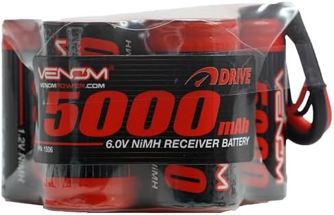 Venom Group International 1506 6V 5000mAh NiMH Rx Pack for HPI Baja