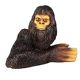LPEWell Bashful Bigfoot Yeti Garden Tree Statue,Cartoon Orangutan Sculpture Tree Hugger...