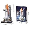 FunXylophy Space Building Block, Super Shuttle Building Bricks, Engineering Assembly Present and Collectible Kit for Adults (2200PCS)