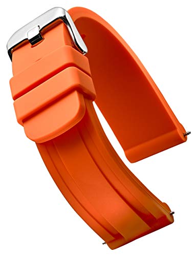 Correa deportiva de silicona para reloj 20MM miniatura 1