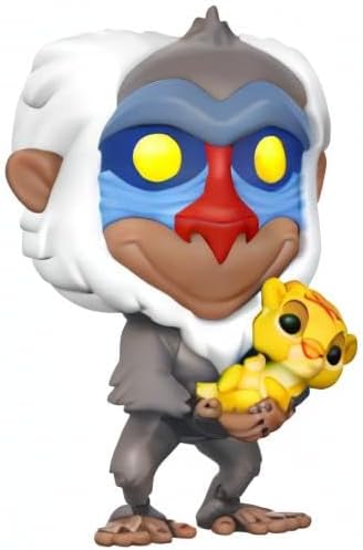Miniatura 8 de Rey León-Rafiki con Simba Funko Pop Disney