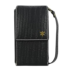 Herringbone Embossed Black