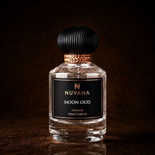 Image of Moon Oud Luxury Parfum for Men | Premium Woody Amber Oud Fragrance | Eau de Parfum 100ml | Long Lasting | Ideal for Date Nights & Special Occasions