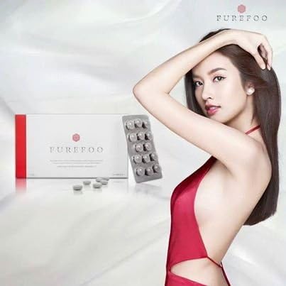 Best New ! Feel a Miracle Feel FureFoo Skin Whitening Vitamin 1 Box = 14 Tablets