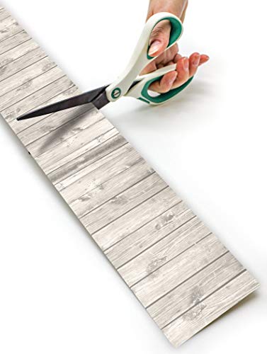 Teacher Created Resources White Wood Straight Rolled Border Trim - 50Ft - Decorate Bulletin Boards, Walls, Desks, Windows, Doors, Lockers, Schools, Classrooms, Homeschool & Offices #TOP3