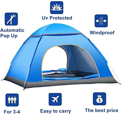 Decor-delight-Polyester-8-Person-Tent-For-Camping-Waterproof-Outdoor-TentFamily-Tent-House-For-FishingHikingAdventure-Multi-Color-8-Person