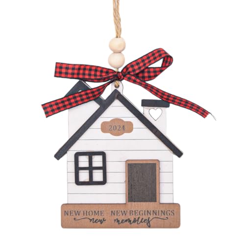 Amico Nuova Casa Ornamento 2024 Figlia Regalo di inaugurazione della casa per papà Mamma Moglie Regali di riscaldamento della casa Nuovo proprietario di casa Regali di inaugurazione della casa per