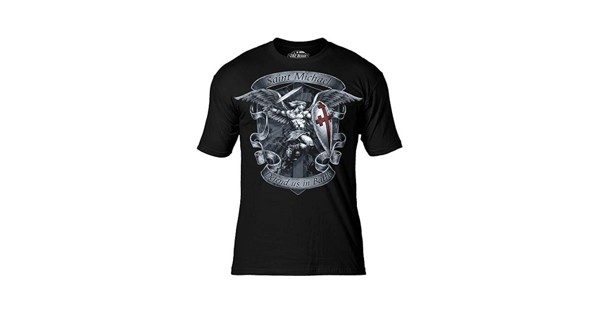 Amazon.com: 7.62 Design Saint Michael 'Defend Us' Men's T