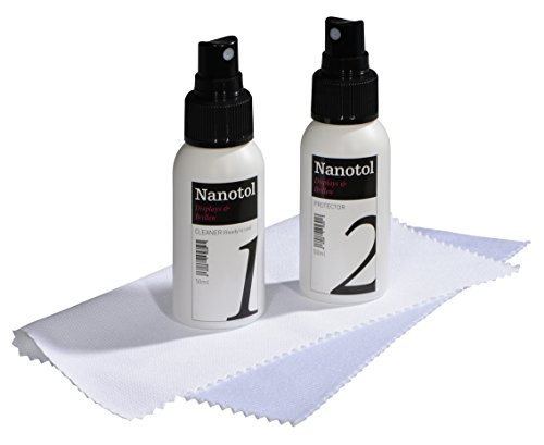 Nanotol Nano Coating Set for displays and Glasses - Saves 80% Cleaning time (